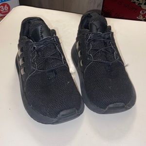 Black ADIDAS toddler sneakers